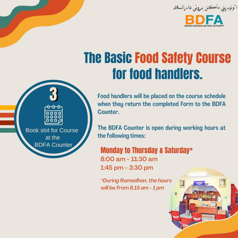Services: Food Handlers – Brunei Darussalam Food Authority